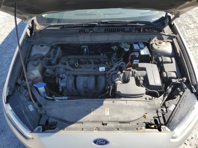 3FA6P0H73FR109042 - 2015 FORD FUSION SE GOLD photo 11