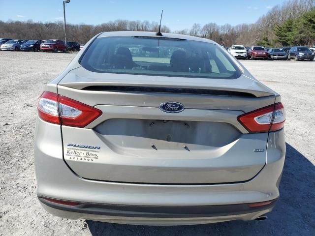 3FA6P0H73FR109042 - 2015 FORD FUSION SE GOLD photo 6