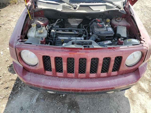 1C4NJPFA8ED539557 - 2014 JEEP PATRIOT LATITUDE MAROON photo 12