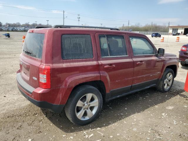 1C4NJPFA8ED539557 - 2014 JEEP PATRIOT LATITUDE MAROON photo 3