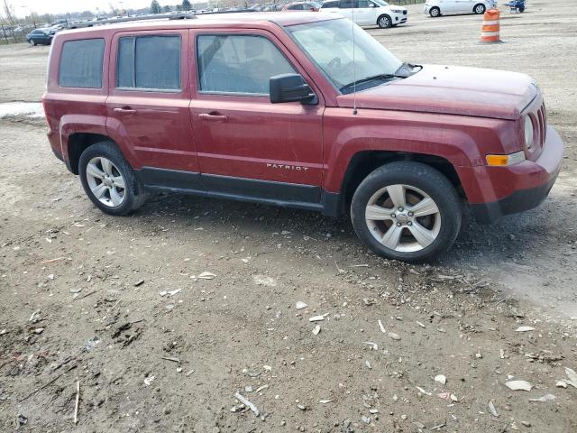 1C4NJPFA8ED539557 - 2014 JEEP PATRIOT LATITUDE MAROON photo 4