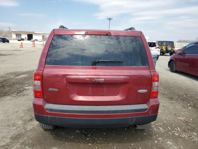 1C4NJPFA8ED539557 - 2014 JEEP PATRIOT LATITUDE MAROON photo 6