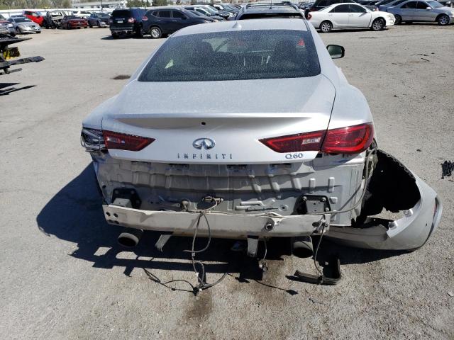 JN1EV7EK0HM360063 - 2017 INFINITI Q60 PREMIUM SILVER photo 6