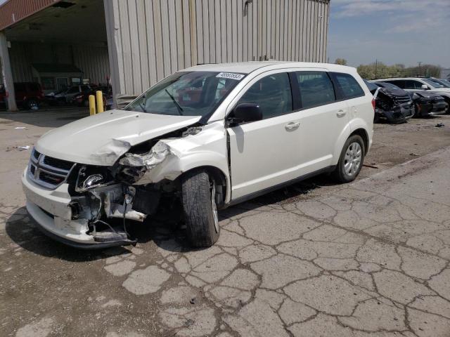 3C4PDCAB7FT738314 - 2015 DODGE JOURNEY SX SE CREAM photo 1