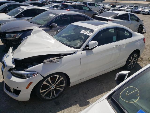 WBA1F9C57GV742338 - 2016 BMW 228 I SULEV WHITE photo 1