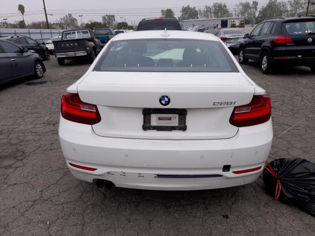 WBA1F9C57GV742338 - 2016 BMW 228 I SULEV WHITE photo 6