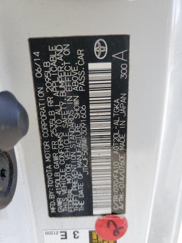 JTKJF5C74F3091606 - 2015 TOYOTA SCION TC 白色 照片 12