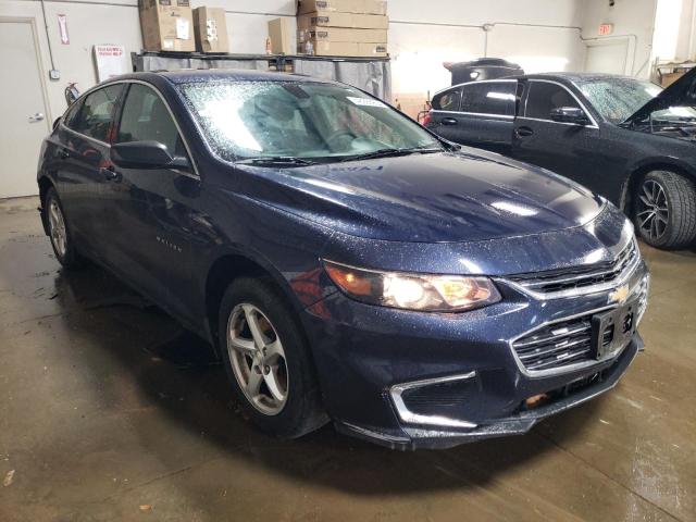 1G1ZB5ST5JF187345 - 2018 CHEVROLET MALIBU LS BLUE photo 4