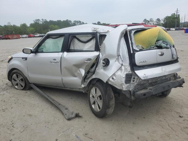 KNDJN2A25E7729367 - 2014 KIA SOUL SILVER photo 2