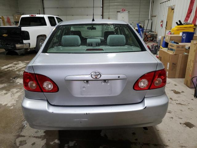 1NXBR32E85Z540832 - 2005 TOYOTA COROLLA CE SILVER photo 6