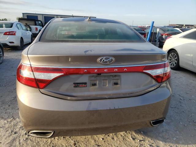 KMHFG4JG3DA315363 - 2013 HYUNDAI AZERA GRAY photo 6