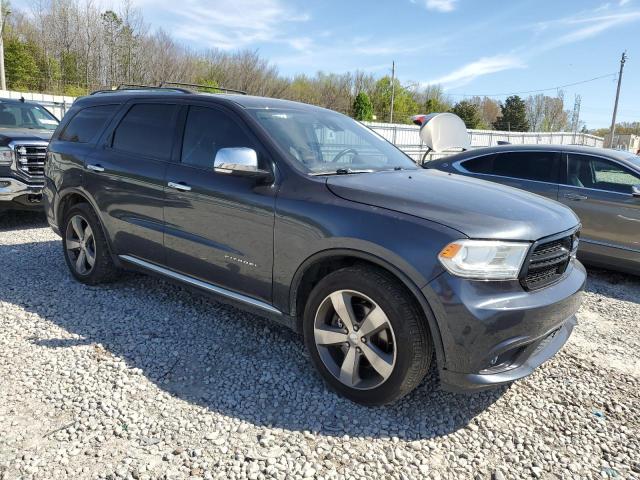 1C4SDJET8EC558982 - 2014 DODGE DURANGO CITADEL GRAY photo 4