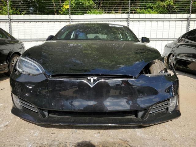 5YJSA1E21KF347637 - 2019 TESLA MODEL S BLACK photo 5