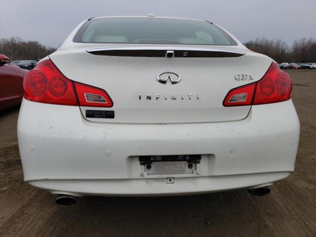 JN1CV6AR7CM975562 - 2012 INFINITI G37 WHITE photo 6