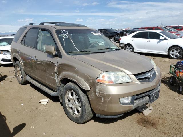 2HNYD18602H506457 - 2002 ACURA MDX TOURING GOLD photo 4