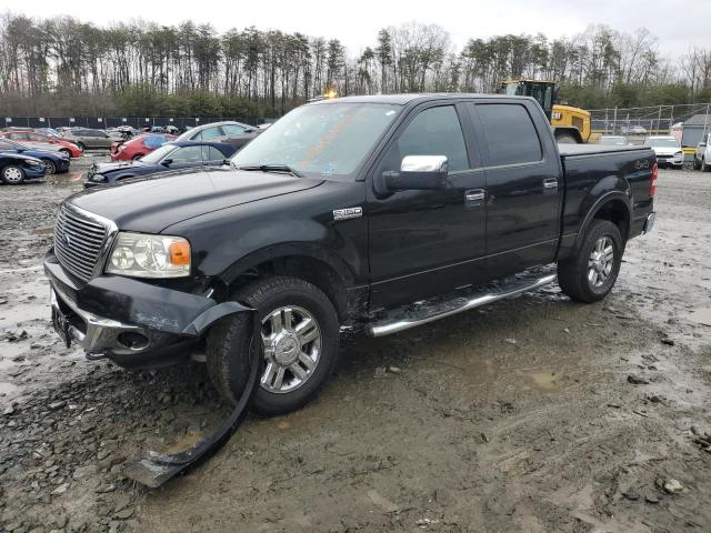 1FTPW14V47KD28299 - 2007 FORD F150 SUPERCREW BLACK photo 1