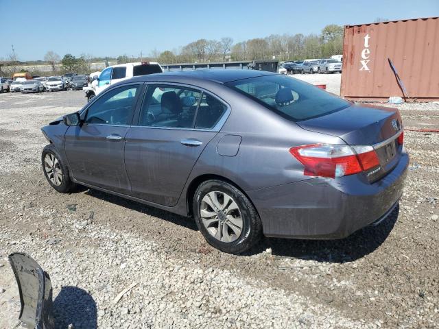 1HGCR2F31EA046312 - 2014 HONDA ACCORD LX GRAY photo 2