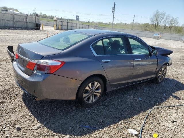 1HGCR2F31EA046312 - 2014 HONDA ACCORD LX GRAY photo 3