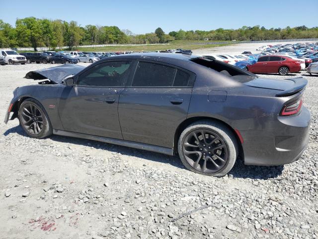 2C3CDXGJ4MH559131 - 2021 DODGE CHARGER SCAT PACK GRAY photo 2
