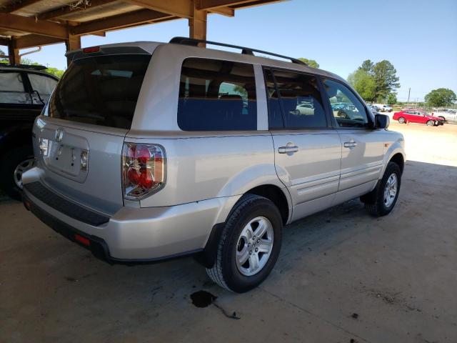 5FNYF28258B017893 - 2008 HONDA PILOT VP SILVER photo 3