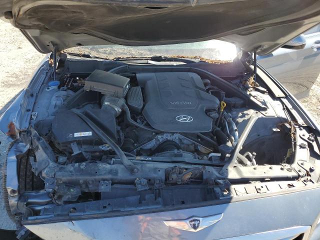 KMHGN4JE3FU057923 - 2015 HYUNDAI GENESIS 3.8L GRAY photo 11