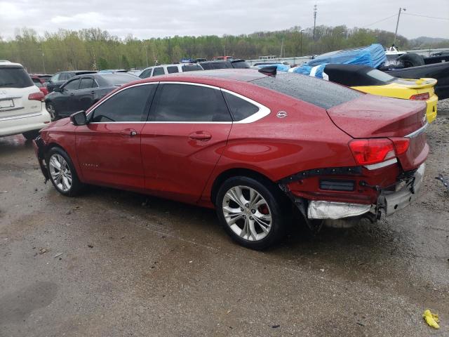 2G1115SL3F9183858 - 2015 CHEVROLET IMPALA LT RED photo 2