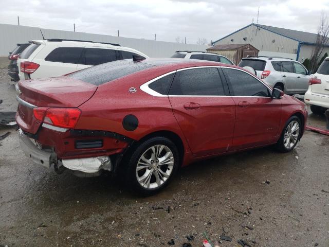 2G1115SL3F9183858 - 2015 CHEVROLET IMPALA LT RED photo 3