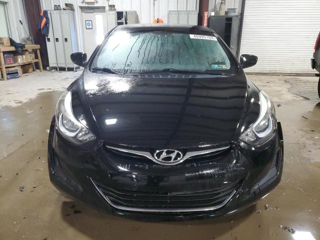 5NPDH4AE0GH756128 - 2016 HYUNDAI ELANTRA SE BLACK photo 5