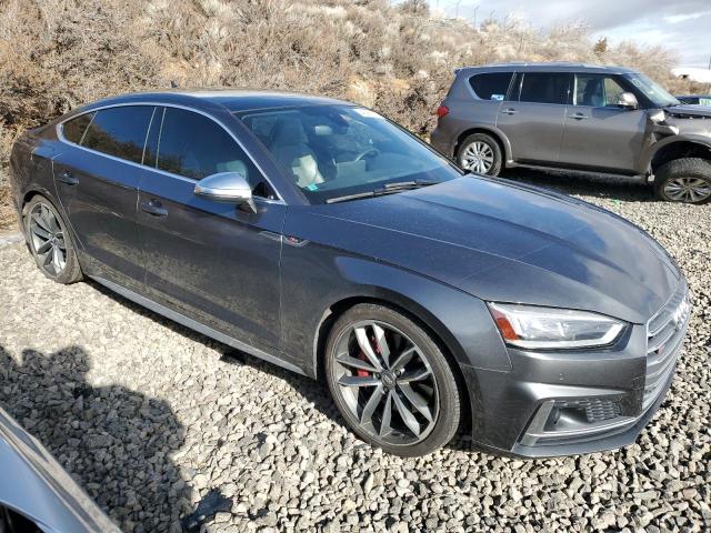 WAUC4CF52JA103855 - 2018 AUDI S5 PRESTIGE GRAY photo 4