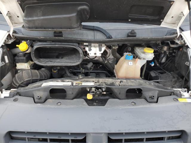 3C6TRVDG7JE117517 - 2018 RAM PROMASTER 2500 HIGH WHITE photo 11