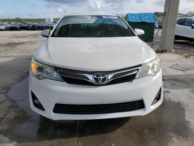4T1BF1FK2CU524457 - 2012 TOYOTA CAMRY LE BASE WHITE photo 5