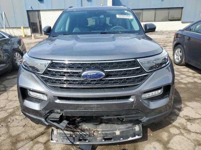 1FMSK8DH7NGA37171 - 2022 FORD EXPLORER XLT GRAY photo 5