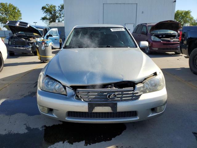 JTHBD182510024898 - 2001 LEXUS IS 300 SILVER photo 5