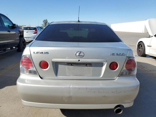 JTHBD182510024898 - 2001 LEXUS IS 300 SILVER photo 6