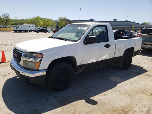 1GTCSBDE8A8102237 - 2010 GMC CANYON WHITE photo 1