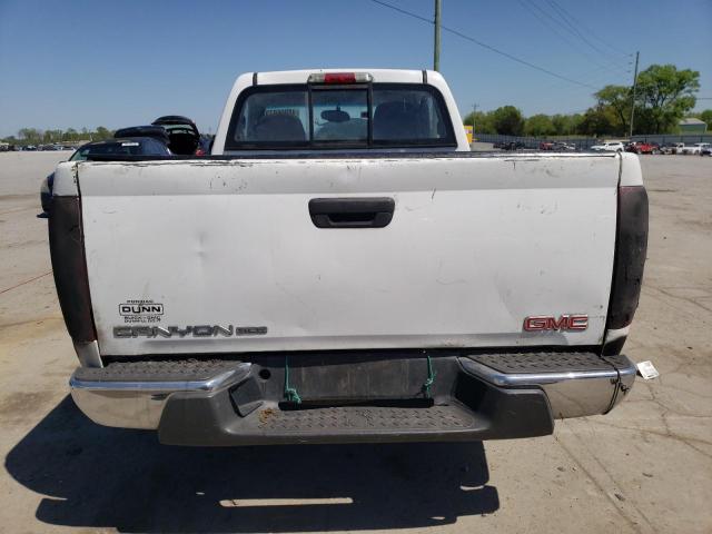 1GTCSBDE8A8102237 - 2010 GMC CANYON WHITE photo 6