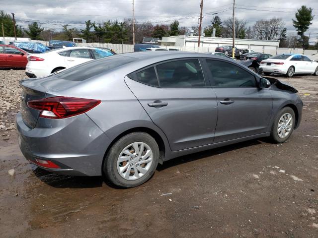 KMHD74LF4KU854078 - 2019 HYUNDAI ELANTRA SE GRAY photo 3