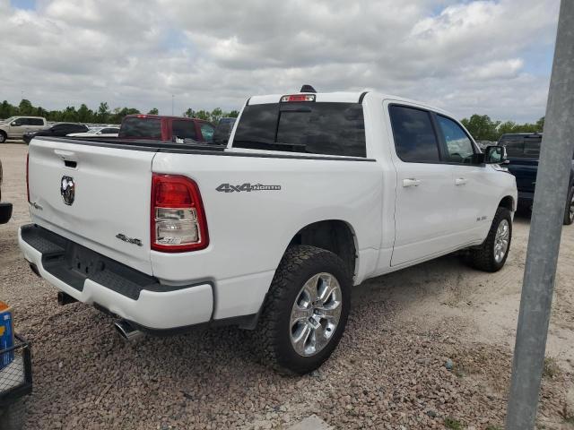 1C6SRFFM5MN590224 - 2021 RAM 1500 BIG HORN/LONE STAR WHITE photo 3