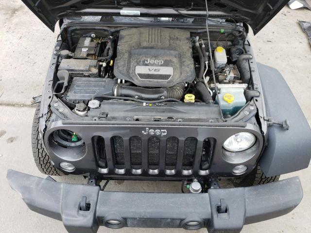 1C4AJWAG2JL814909 - 2018 JEEP WRANGLER SPORT GRAY photo 12