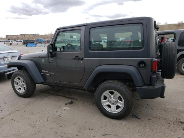 1C4AJWAG2JL814909 - 2018 JEEP WRANGLER SPORT GRAY photo 2