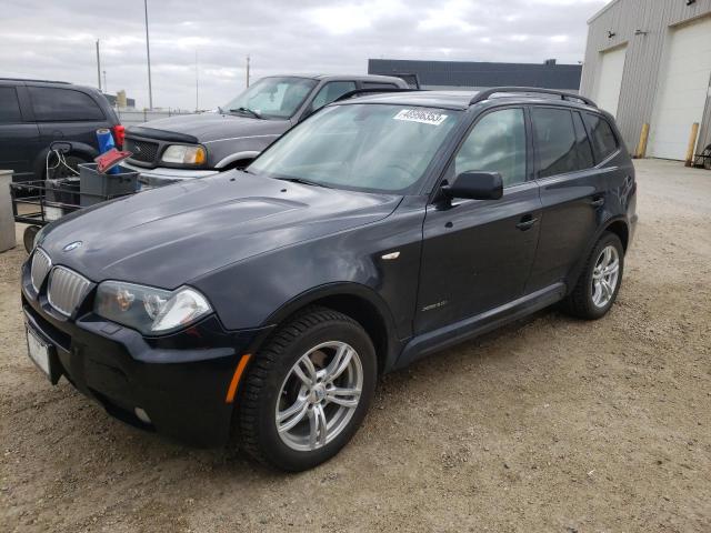 WBXPC93499WJ30574 - 2009 BMW X3 XDRIVE30I BLACK photo 1