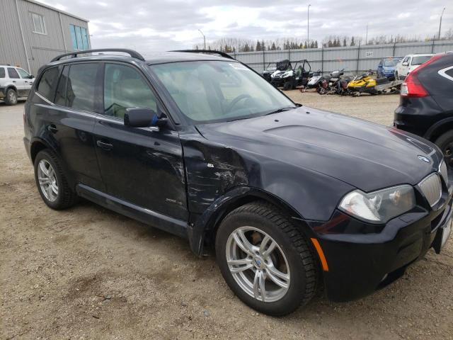 WBXPC93499WJ30574 - 2009 BMW X3 XDRIVE30I BLACK photo 4