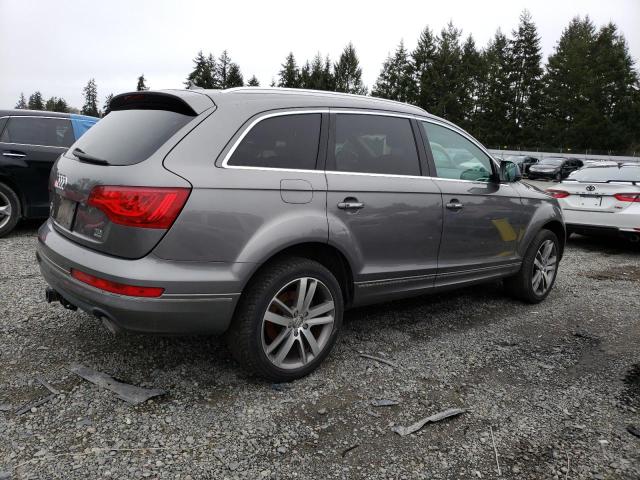 WA1VMBFE5BD000803 - 2011 AUDI Q7 PRESTIGE GRAY photo 3