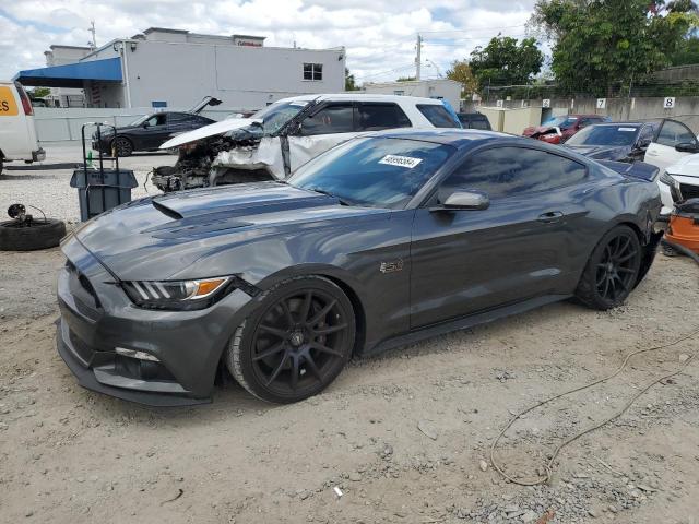 1FA6P8CF1H5335406 - 2017 FORD MUSTANG GT GRAY photo 1