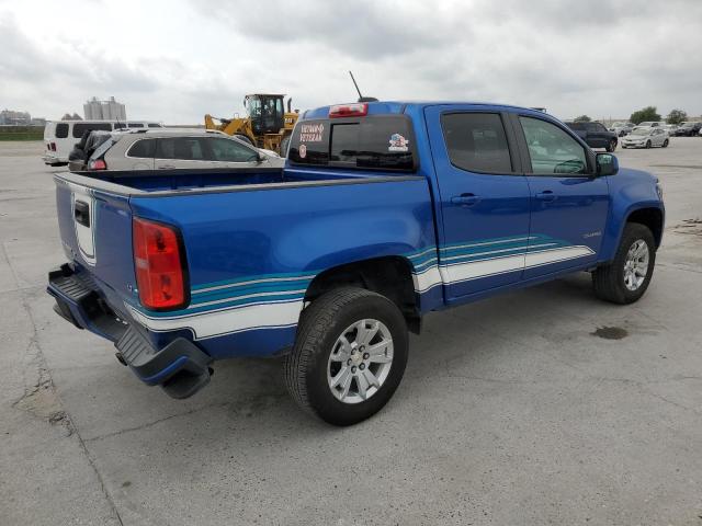 1GCGSCEN5K1183892 - 2019 CHEVROLET COLORADO LT BLUE photo 3