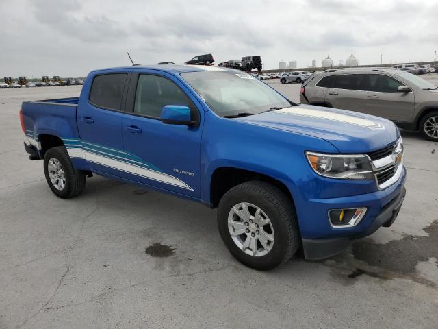 1GCGSCEN5K1183892 - 2019 CHEVROLET COLORADO LT BLUE photo 4