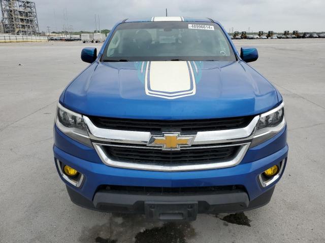 1GCGSCEN5K1183892 - 2019 CHEVROLET COLORADO LT BLUE photo 5