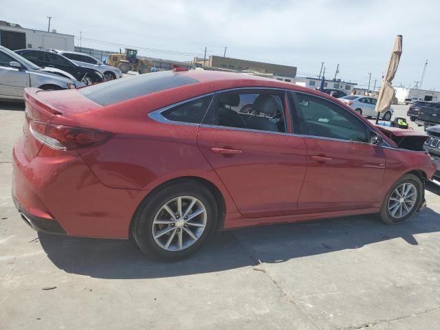 5NPE24AF9JH599804 - 2018 HYUNDAI SONATA SE RED photo 3