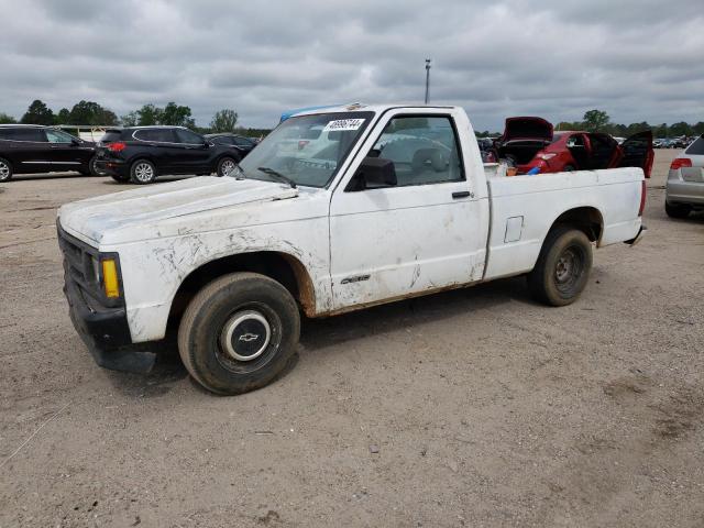 1GCCS14A8N8166162 - 1992 CHEVROLET S TRUCK S10 WHITE photo 1