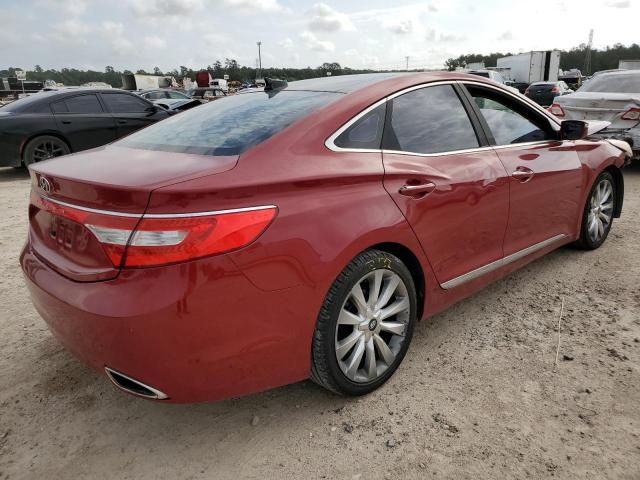 KMHFH4JG2DA215333 - 2013 HYUNDAI AZERA GLS RED photo 3